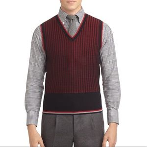 Brooks Brothers Extra Fine Merino Wool sweater vest